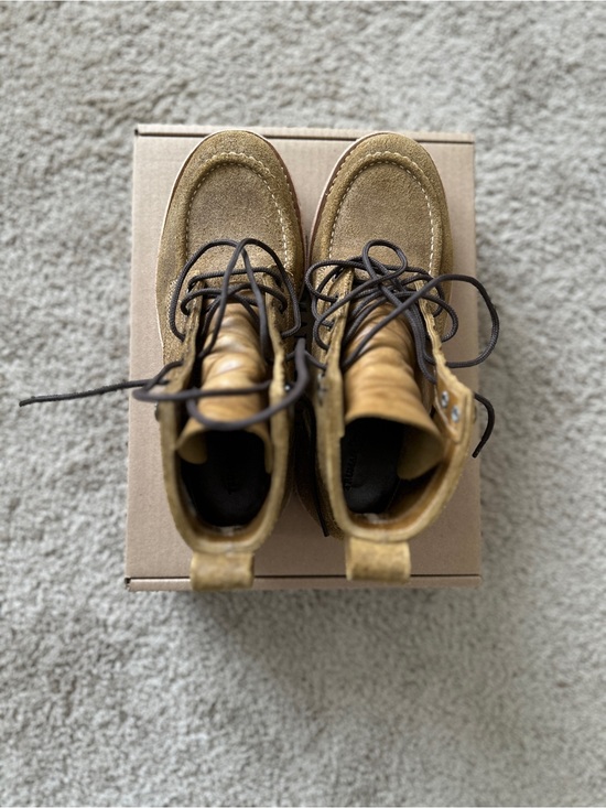 Truman Coyote Oiled Roughout Boots (8D) main image 6